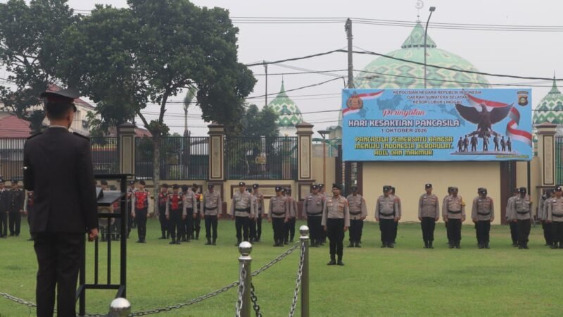 POLRES LUBUK LINGGAU GELAR UPACARA MEMPERINGATI HARI KESAKTIAN PANCASILA TAHUN 2026