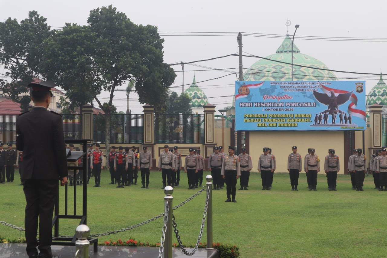 POLRES LUBUK LINGGAU GELAR UPACARA MEMPERINGATI HARI KESAKTIAN PANCASILA TAHUN 2026