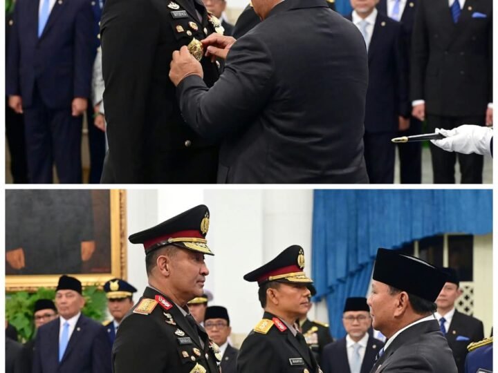Presiden Prabowo Subianto Resmi Lantik Suyudi Ario Seto Sebagai Kapolri Dan Wahyu Hadiningrat Sebagai Wakapolri