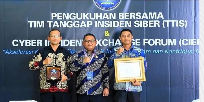 PERKUAT KETAHANAN SIBER DAERAH, WABUP LABUHANBATU HADIRI PENGUKUHAN TTIS DAN CIEF 2026