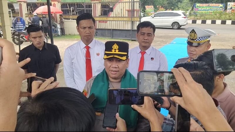 POLRI BERSAMA MASYARAKAT,KAPOLRES MUSI RAWAS AKBP GOKMA ULIATE SITOMPUL S.H., S.I.K.,AJAK MASYARAKAT BERSINERGI BERANTAS NARKOBA DAN JUDI ONLINE