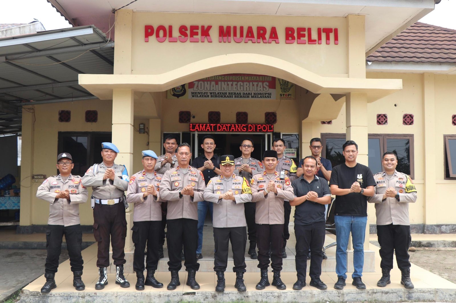 Baru Empat Hari Jabat Kapolres Musi Rawas, AKBP Gokma Langsung Tancap Gas! Cek Kesiapan Personel Polsek Muara Beliti
