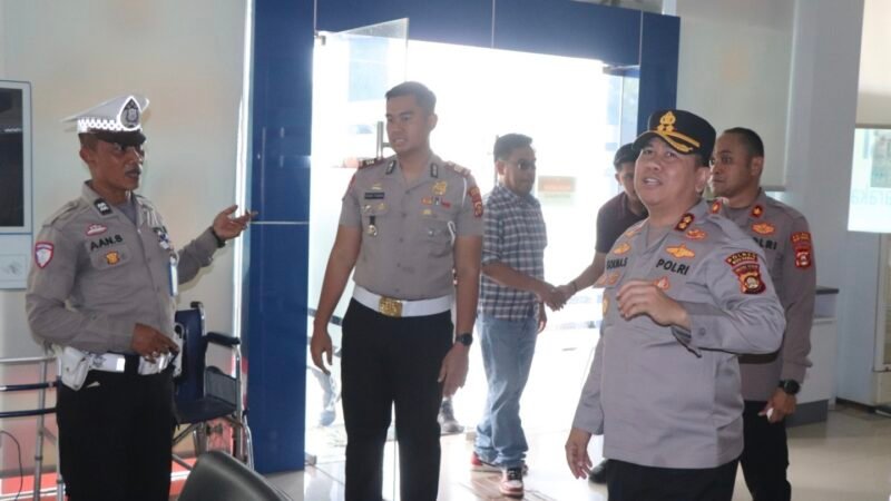 WUJUDKAN”POLISI BERSAMA MASYARAKAT”, KAPOLRES MUSI RAWAS TINJAU KESIAPAN PELAYANAN SATPAS