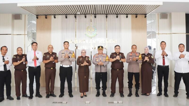PERKUAT SINERGI ANTARPENEGAK HUKUM,KAPOLRES MUSI RAWAS SILATURAHMI KE KEJARI MUSI RAWAS