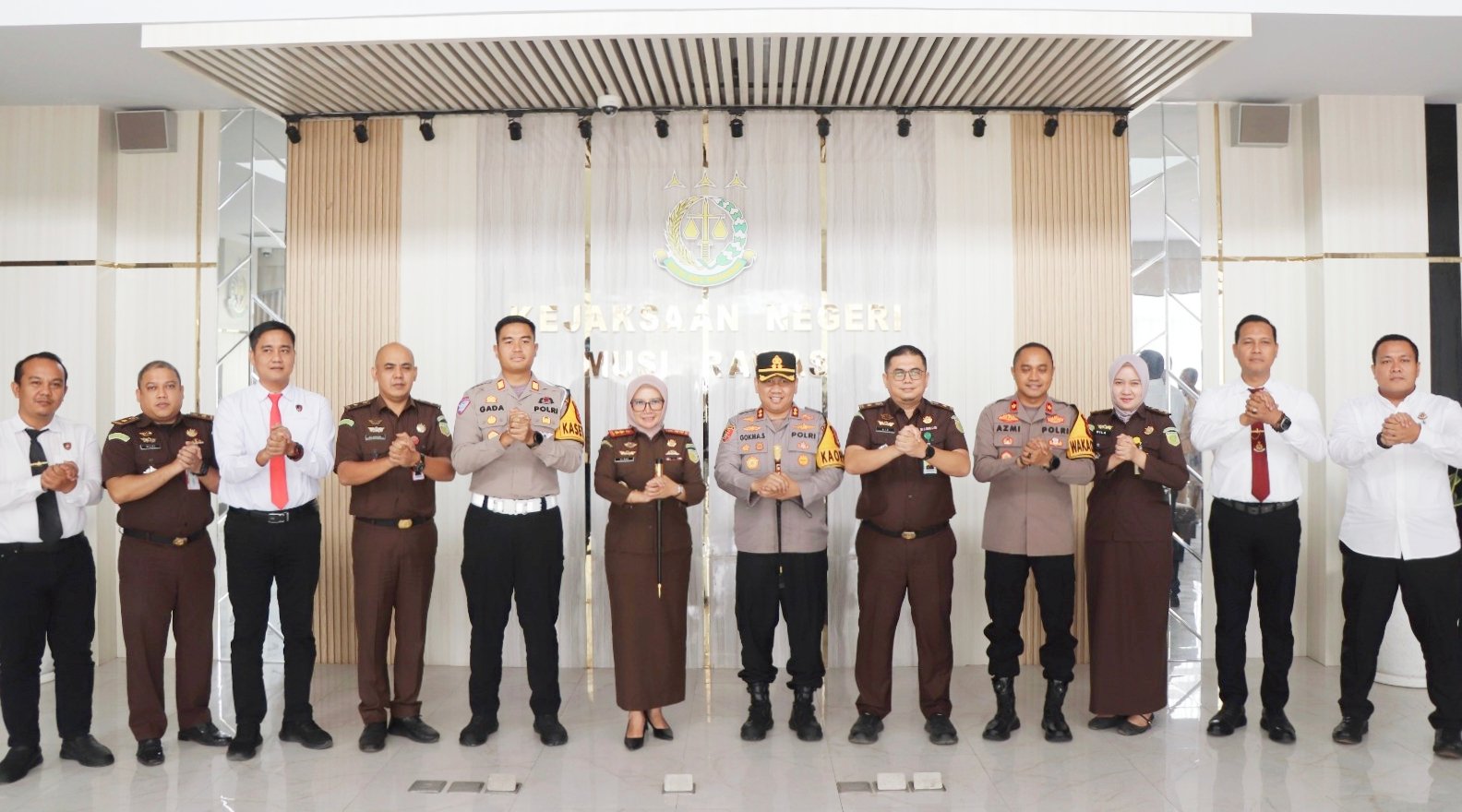 PERKUAT SINERGI ANTARPENEGAK HUKUM,KAPOLRES MUSI RAWAS SILATURAHMI KE KEJARI MUSI RAWAS