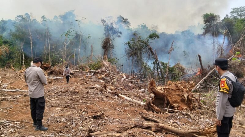 Kapolres Musi Rawas Ajak Masyarakat Jaga Alam di Tengah Kemarau Panjang, Kebakaran Lahan Jadi Peringatan Bersama