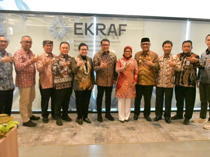 Wali Kota Banjar Bahas Akselerasi Ekonomi Kreatif Bersama Menteri Ekonomi Kreatif RI