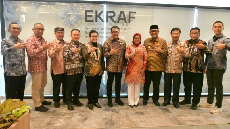 Wali Kota Banjar Bahas Akselerasi Ekonomi Kreatif Bersama Menteri Ekonomi Kreatif RI