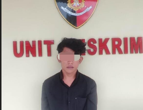 POLSEK LUBUK LINGGAU UTARA 1,MERINGKUS SEORANG PELAKU DALAM KASUS CURANMOR DI LOKASI KELURAHAN BATU URIP. 