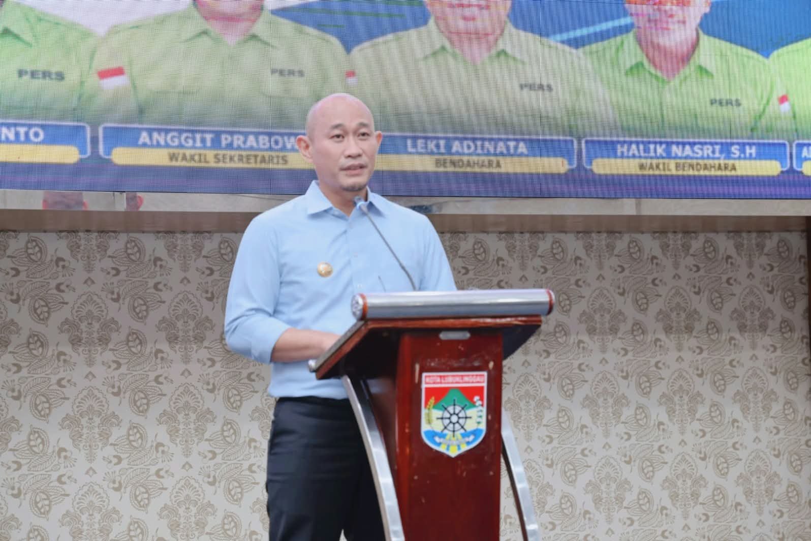 Wali Kota Lubuk Linggau H Rachmat Hidayat Kukuhkan Pengurus Komunitas Jurnalis Silampari Periode 2026-2031