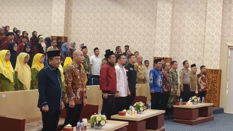 PENGUKUHAN KOORDINATOR DAERAH FORUM KOMUNIKASI IKATAN MAHASISWA MUHAMMADIYAH(FOKAL IMM)DI LANAKAN DI KANTOR PEMERINTAH KOTA LUBUK LINGGAU.