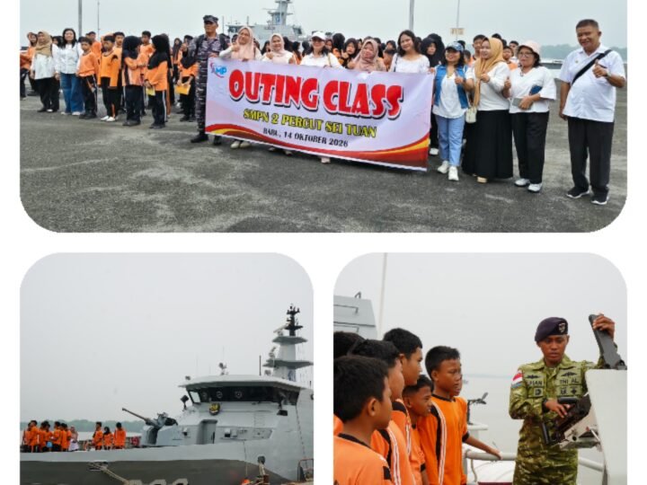Tumbuhkan Jiwa Bahari Diatas Geladak Kapal Perang: Ratusan Pelajar Kobarkan Semangat Cinta Laut Di Kodaeral I