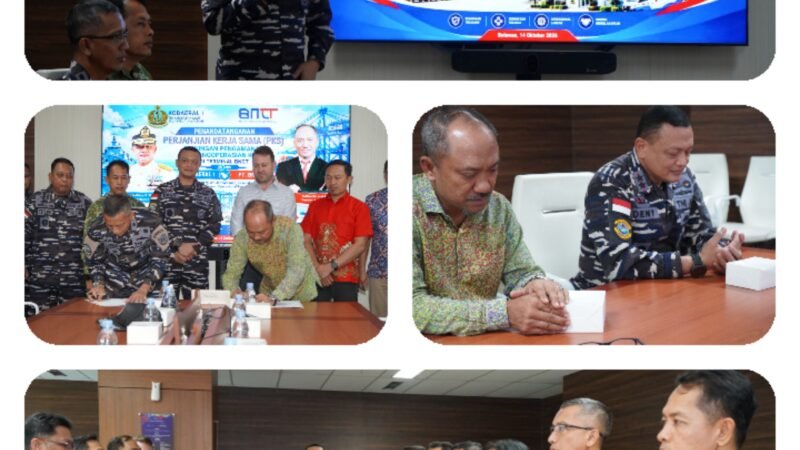 Langkah Strategis Di Jantung Maritim, Kodaeral I Dan BNCT Satukan Kekuatan Untuk Keamanan Pelabuhan