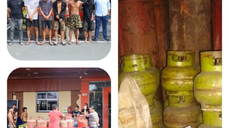 Gerak Senyap Tengah Malam! Tim Quick Respon Kodaeral I Bongkar Dugaan Sindikat Gas Elpiji Ilegal Di Deli Serdang 