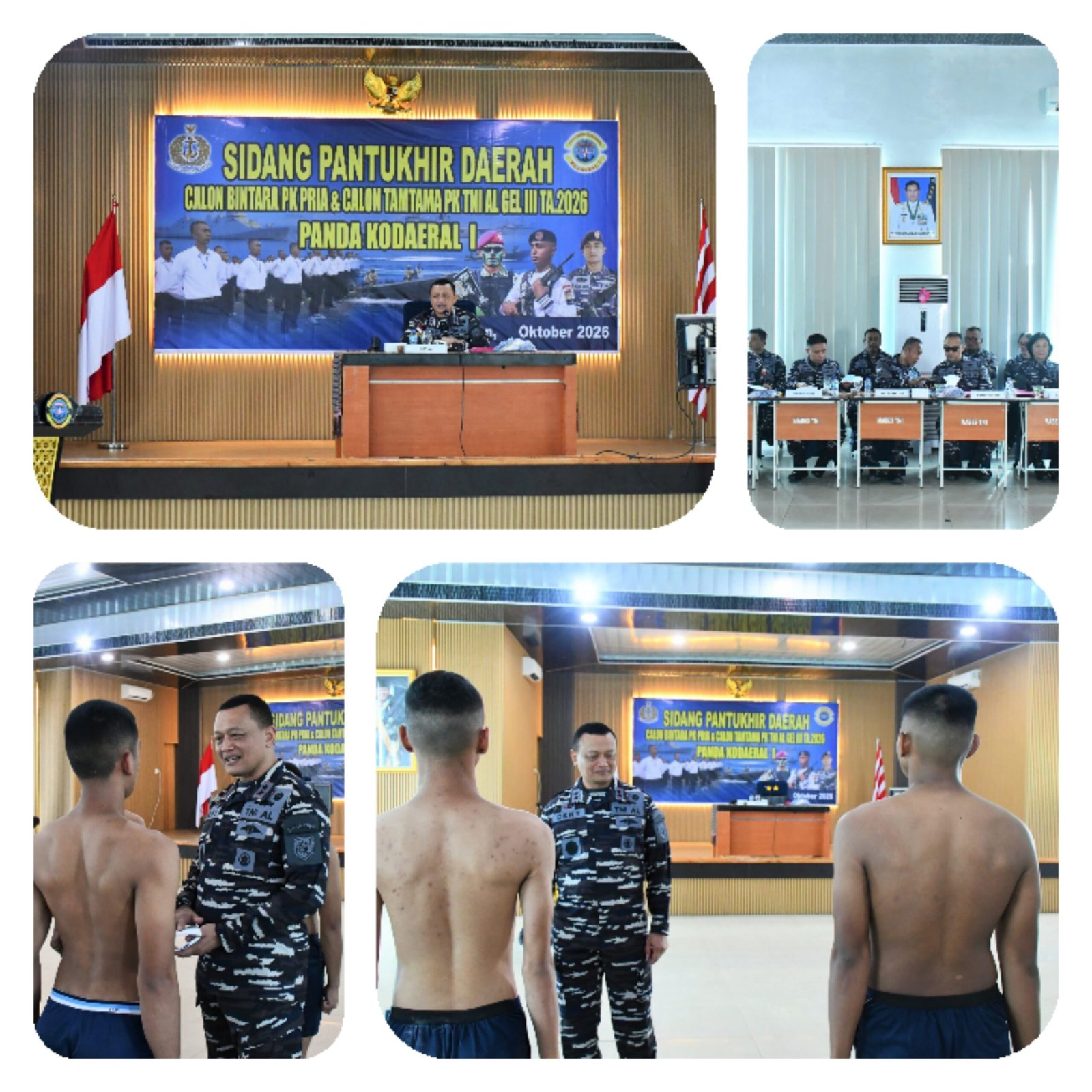 Kompetensi Jadi Harga Mati, Kodaeral I Tegaskan Seleksi Prajurit TNI AL Yang Transparan Dan Objektif