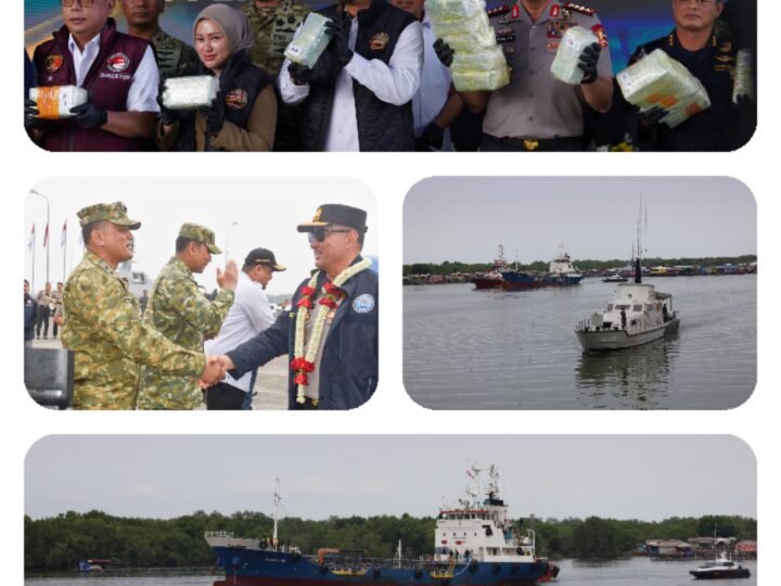 ‎Menembus Laut, Mengawal Harapan: Kodaeral I Kerahkan Kal Viper Dan Kal Telaga Tujuh Amankan Pengawalan Kapal Pembawa 1.16 Ton Ketamine