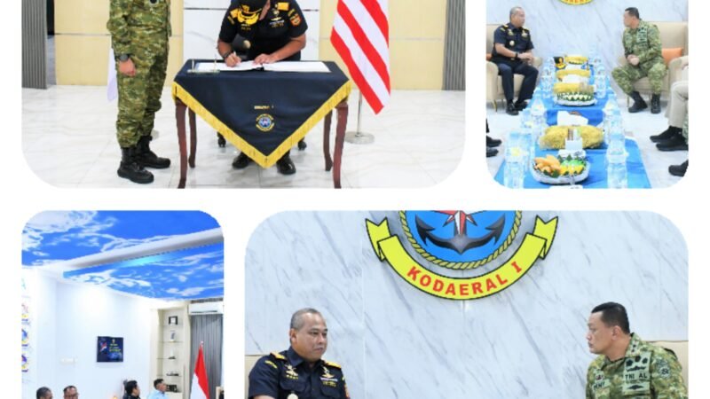 Perkuat Penjagaan Laut Sumatera Utara, Kodaeral I Dan Bea Cukai Satukan Langkah Lawan Penyelundupan