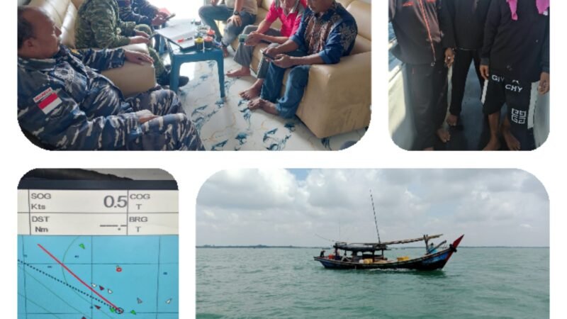 Sigap Di Selat Malaka, Kodaeral I Koordinasikan Evakuai Tiga Nelayan Korban Tenggelamnya KM El Rayyan
