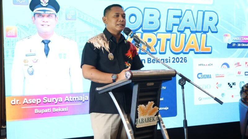 45 Perusahaan Buka 1.313 Lowongan Kerja, Asep Surya Atmaja Dorong Perluasan Kesempatan Kerja di Kabupaten Bekasi