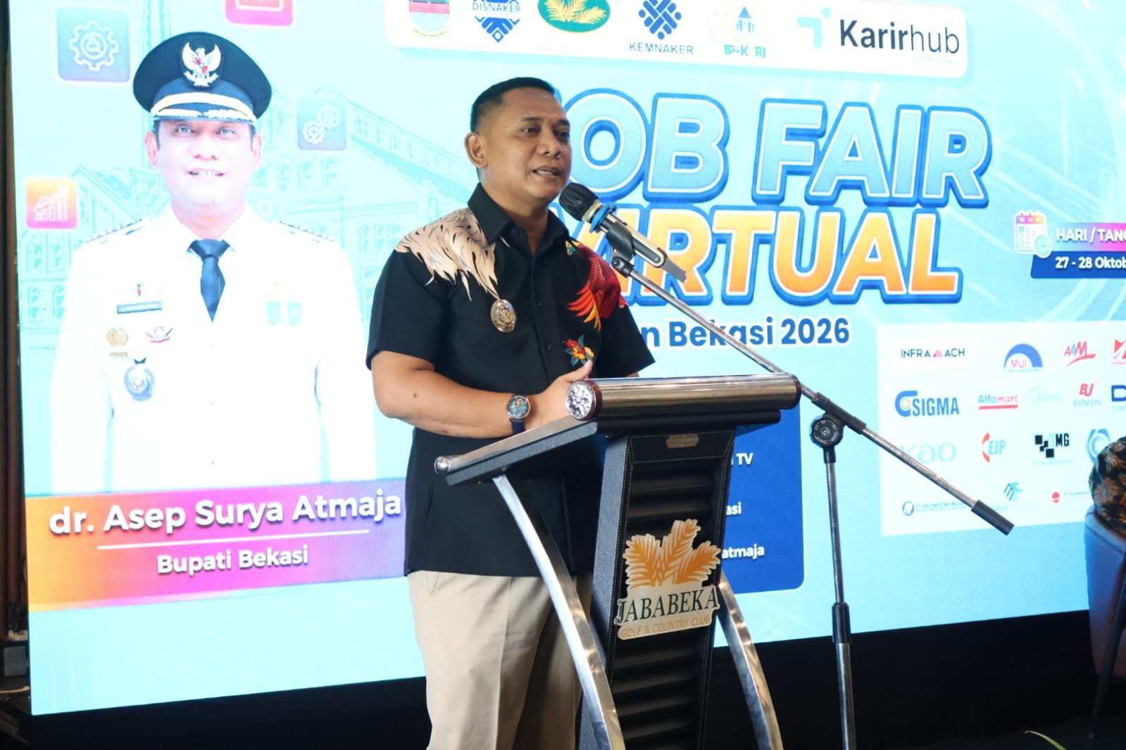 45 Perusahaan Buka 1.313 Lowongan Kerja, Asep Surya Atmaja Dorong Perluasan Kesempatan Kerja di Kabupaten Bekasi